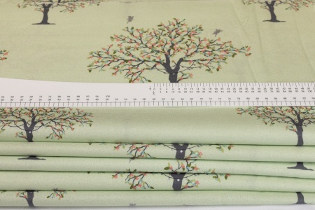 Ткань 100% хлопок [SC8370-GREEN]