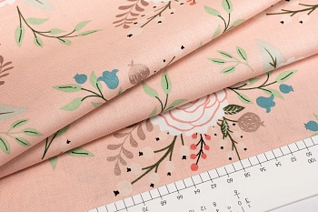 Ткань 100% хлопок [SC8160-BLUSH]