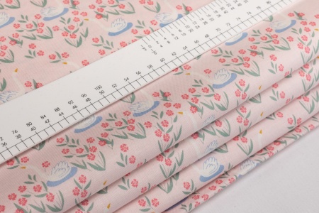 Ткань 100% хлопок [C8823-LTPINK]