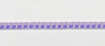 Тесьма кружевная, цвет мультиколор, 12мм Тесьма кружевная, цвет мультиколор, 12мм