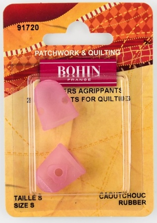 Напалечник силиконовый для квилтинга, размер S, 2шт Напалечник силиконовый для квилтинга, размер S, 2шт