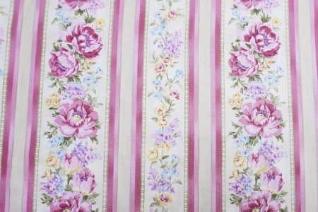 Ткань 100% хлопок [KM-C6689 Cream]