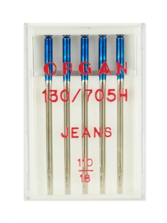 Иглы джинс №110, 5шт Иглы джинс №110, 5шт