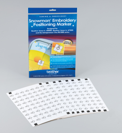 Листы с маркерами для позиционирования вышивки EPS1