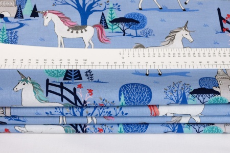 Ткань 100% хлопок [SC8200-PERIWINKLE]