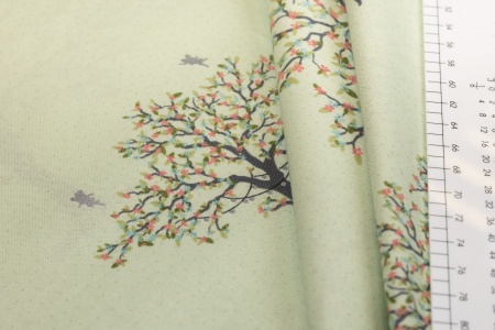 Ткань 100% хлопок [SC8370-GREEN]