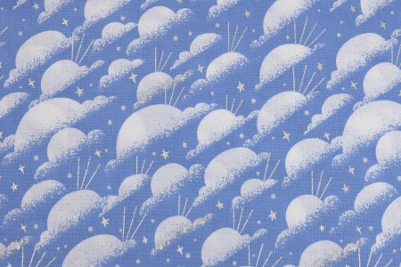 Ткань 100% хлопок [SC8685-BLUE]