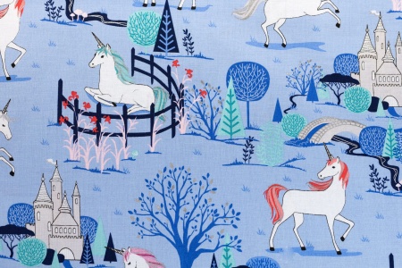 Ткань 100% хлопок [SC8200-PERIWINKLE]