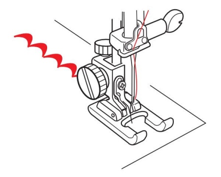 Лапка открытая вышивальная для Bernette 33 и 35 Лапка открытая вышивальная для Bernette 33 и 35