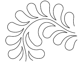 Шаблон Feather Corner