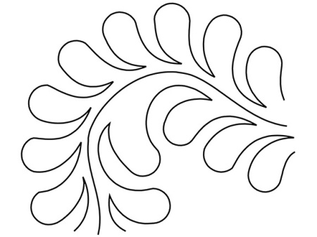 Шаблон Feather Corner