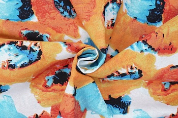 Ткань 85% хлопок, 15% лен [232859-7]