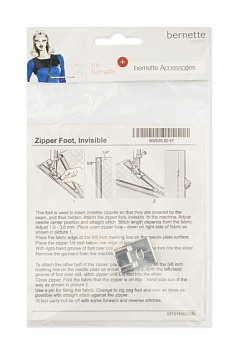 Лапка для потайной молнии Bernette