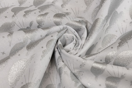 Ткань 100% хлопок [SC8685-WHITE]