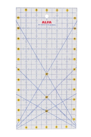 Линейка для пэчворка 6*12 дюймов 
