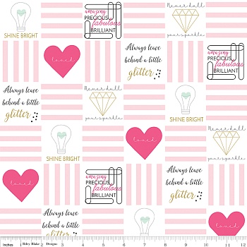 Ткань 100% хлопок [SC6660-PINK]