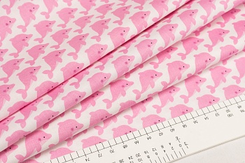 Ткань 100% хлопок [C5962-PINK]