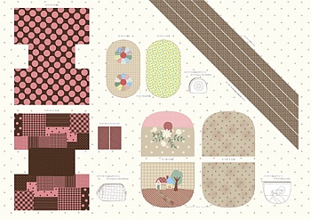 Ткань для лоскутного шитья [PP12724 A]