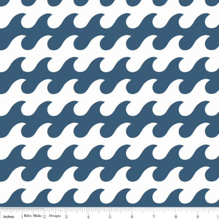 Ткань 100% хлопок [C3872-BLUE]