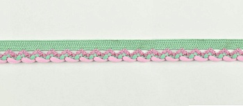 Тесьма кружевная, 15мм, цвет мультиколор, Mauri Angelo Тесьма кружевная, 15мм, цвет мультиколор, Mauri Angelo