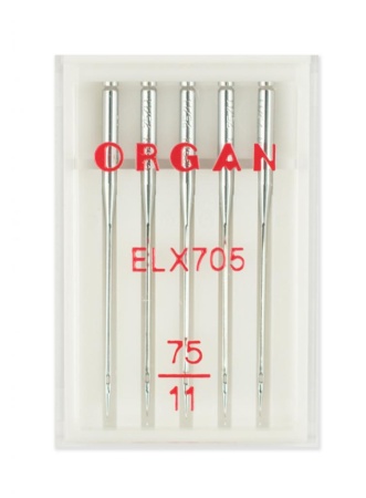 Иглы для плоскошовных машин №75, 5шт Иглы для плоскошовных машин №75, 5шт