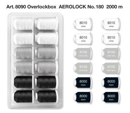 Набор Aerolock №180 Blisterbox "Black&White" Набор Aerolock №180 Blisterbox "Black&White"