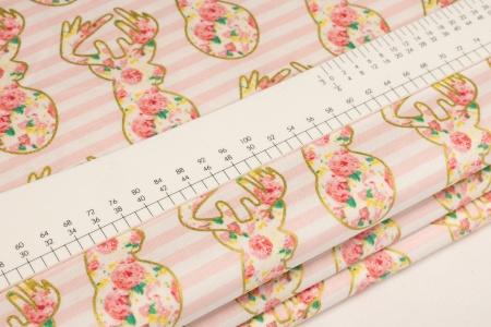 Ткань 100% хлопок [SC6892-PINK]