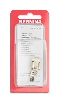 Лапка для шв. маш. №2 оверлочная