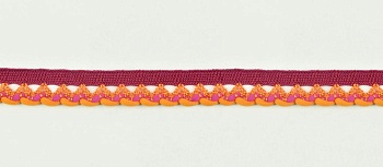 Тесьма кружевная, цвет мультиколор, 15мм (7362EL/PL5/LY5) Тесьма кружевная, цвет мультиколор, 15мм (7362EL/PL5/LY5)