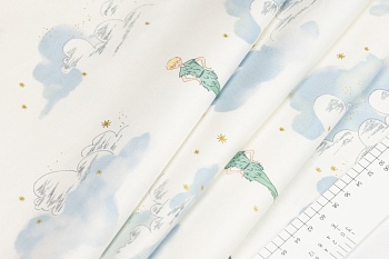 Ткань 100% хлопок [MD7944-CLOU-D]