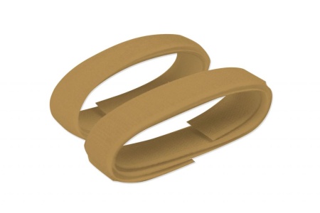 Застежка-липучка пришивная 20мм св.коричневая ALFA Застежка-липучка пришивная 20мм св.коричневая ALFA