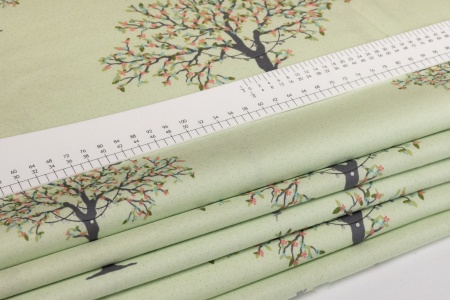 Ткань 100% хлопок [SC8370-GREEN]