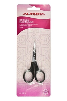 Ножницы вышивальные с заостренными кончиками 10см Aurora AU 402-40
