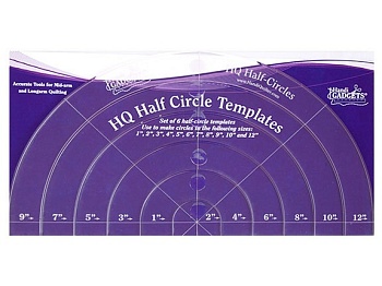 Набор линеек полукругов