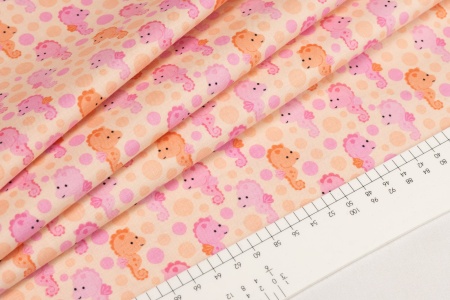 Ткань 100% хлопок [C5964-CORAL]