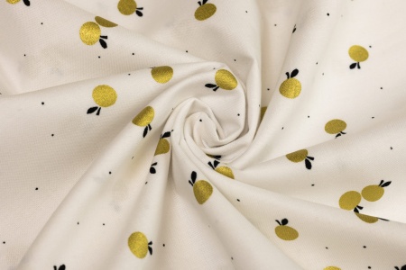 Ткань 100% хлопок [SC7512-WHITE]