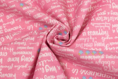Ткань 100% хлопок [C7454-PINK]