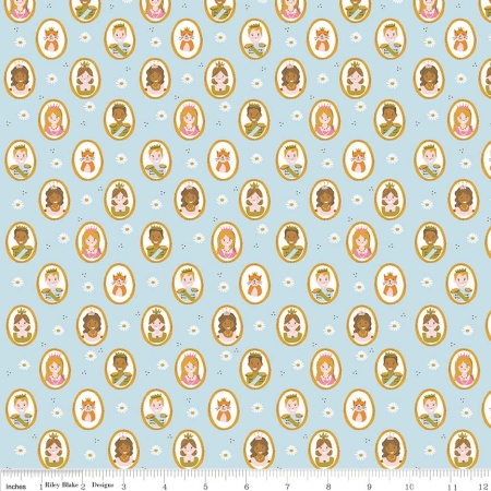 Ткань 100% хлопок [C7093-BLUE]