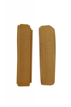 Застежка-липучка пришивная 20мм св.коричневая ALFA Застежка-липучка пришивная 20мм св.коричневая ALFA