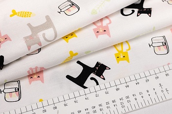 Ткань 100% хлопок [C7840-WHITE]