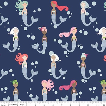 Ткань 100% хлопок [C7610-NAVY]