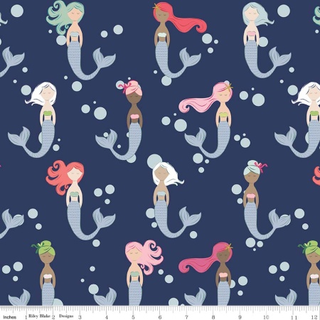 Ткань 100% хлопок [C7610-NAVY]