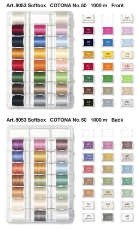 Набор ниток Cotona №50 Набор ниток Cotona №50