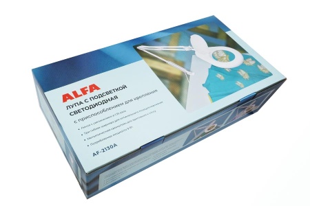 Лупа с подсветкой светодиодная AF-2130A Лупа с подсветкой светодиодная AF-2130A