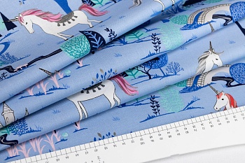 Ткань 100% хлопок [SC8200-PERIWINKLE]