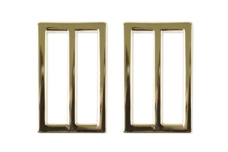 Пряжка-рамка золото, 38*20мм Aurora