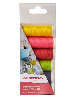 Набор ниток Aurora Краски лета