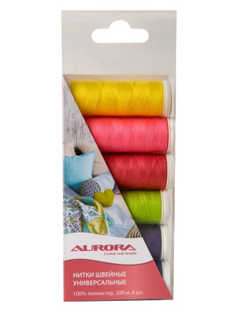 Набор ниток Aurora Краски лета
