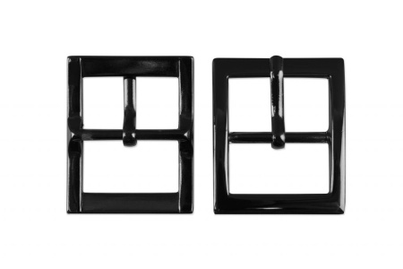 Пряжка  черный никель, 25,5*42мм Aurora