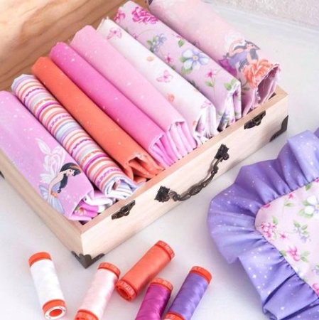 Ткань 100% хлопок [DC7845-LILA-D]